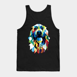 colorfull dog Tank Top